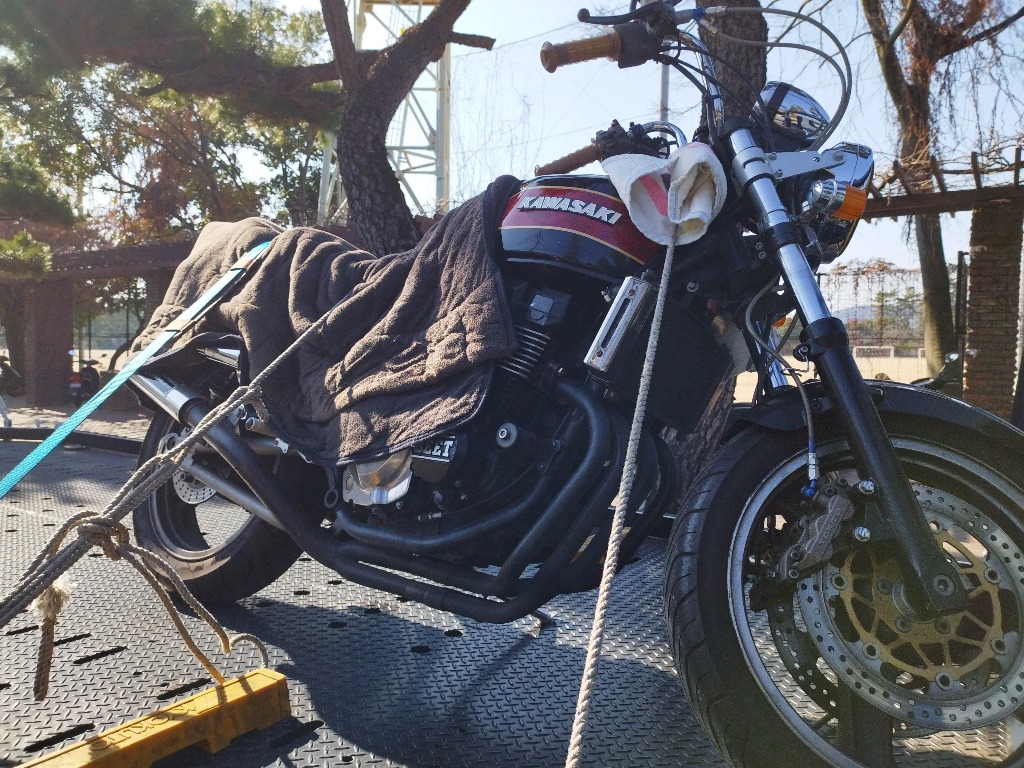 バイクの修理お預かりも致します
